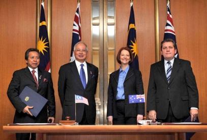 Visit by the Right Honourable Dato Sri Mohd Najib bin Tun Haji Abdul Razak, Prime Minister of Malaysia
